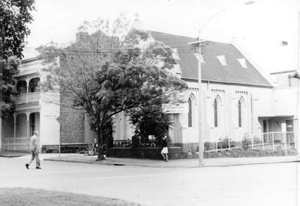 Church, corner of Albert Street and Morrison Place, East Melbourne