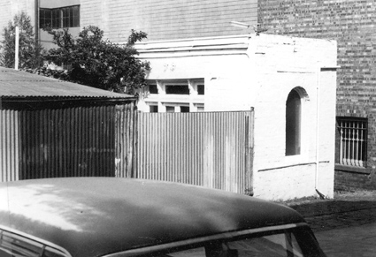 Outbuildings, rear of 01 Palmer Place, East Melbourne