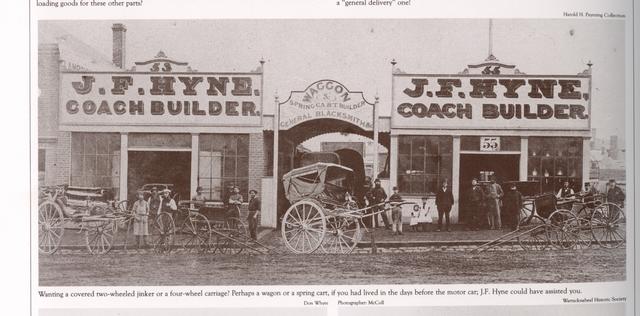 Hyne's carriage works