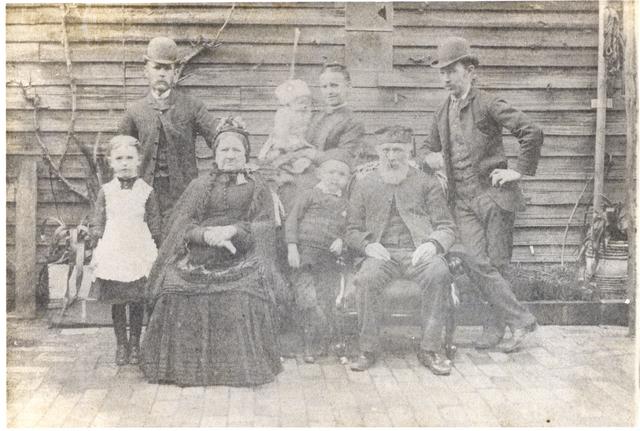 Alexander McDonald & Family c1888.