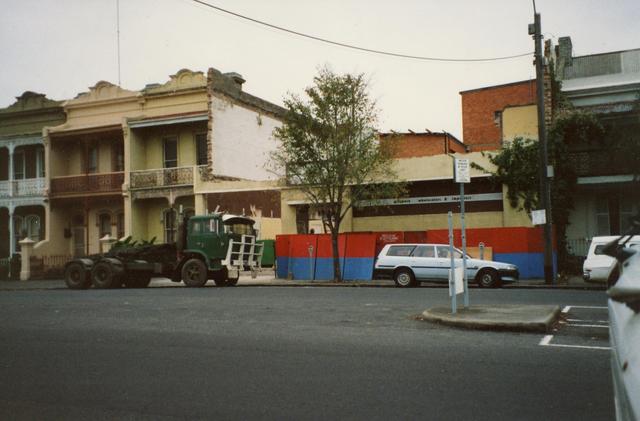Demolition of McDonald's site