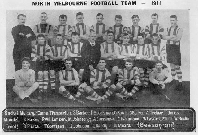 North Melbourne Football Team 1911