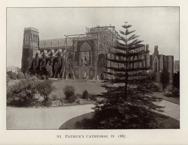 St Patrick's Cathedral in 1887