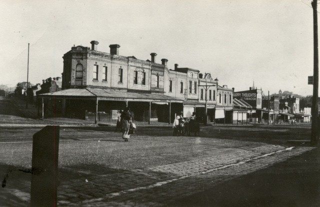 Corner of Abbotsford and Molesworth St