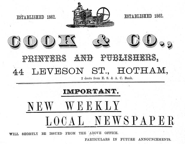 Cook & Co Printers and Publishers
