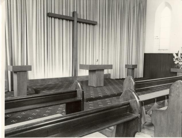 Interior of Brougham St Methodist Church