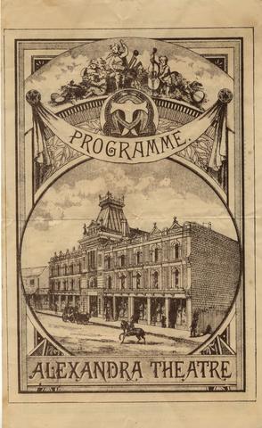 Alexandra Theatre Programme