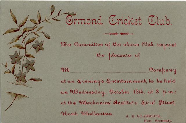 Ormond Cricket Club