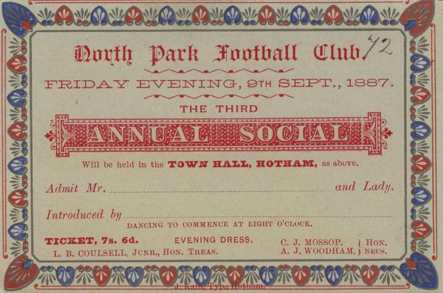 North Park Football Club Third Annual Social