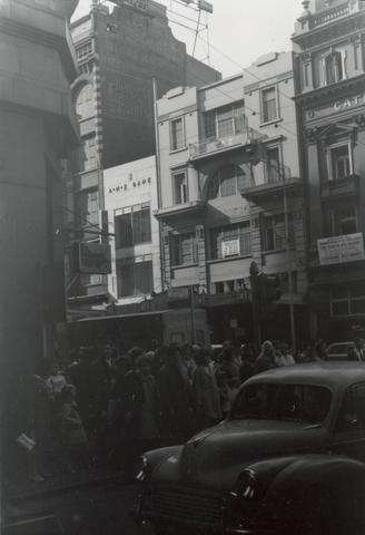 Swanston Street between Collins Street and Flinders Lane