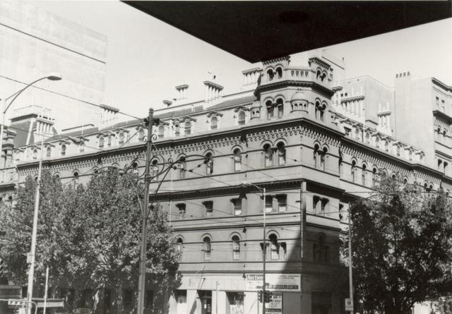 Corner of Bourke Street and William Street