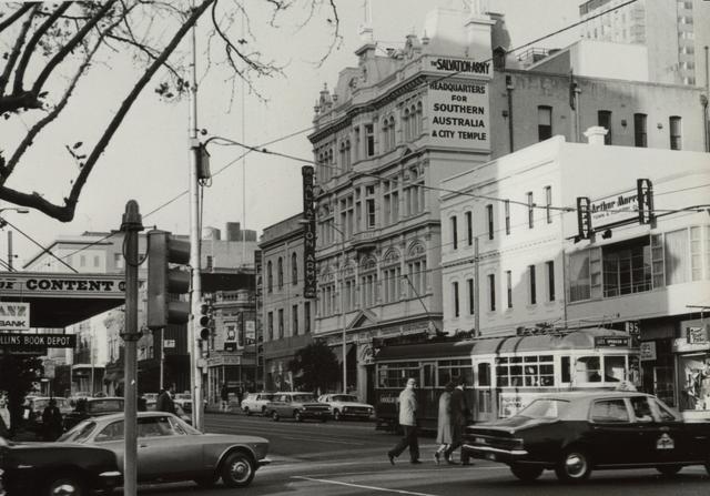 Bourke Street between Exhibition Street and Spring Street