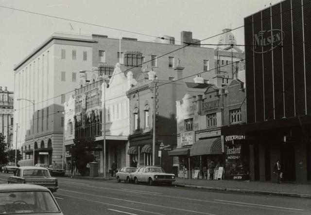 Bourke Street between Exhibition Street and Spring Street