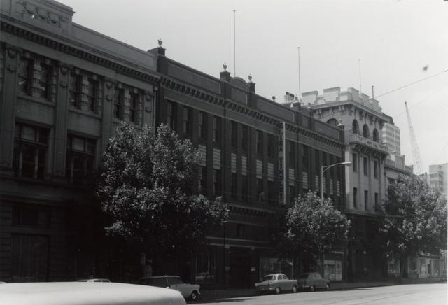 Bourke Street between Spencer Street and King Street