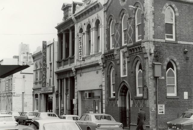 Corner of Little Bourke Street and Heffernan Lane