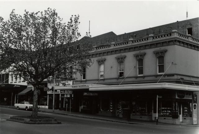 Corner of Exhibition Street and Little Bourke Street