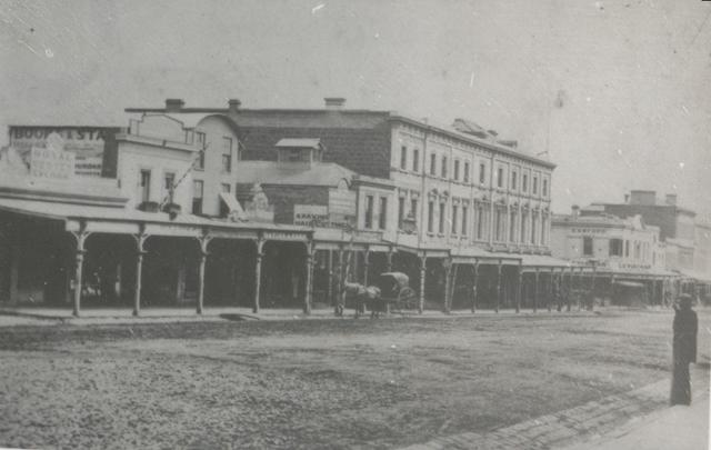 Bourke Street between Russell Street and Exhibition Street