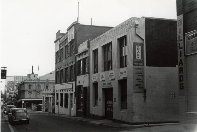 Little Bourke Street between Exhibition Street and Spring Street