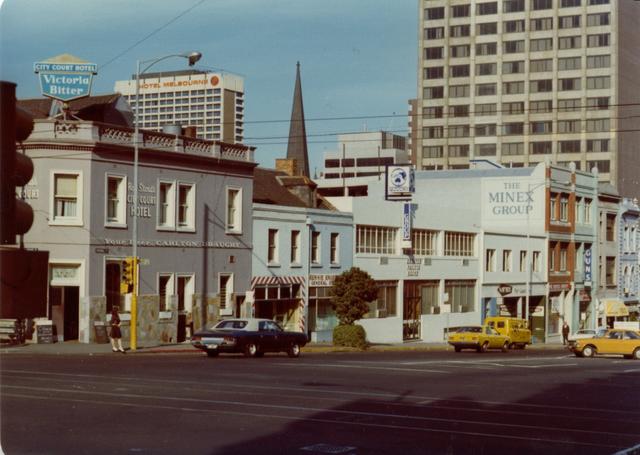 Corner of Russell Street and Latrobe Street
