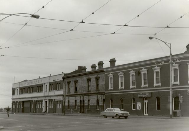 Railway Club Hotel, corner Spencer and La Trobe Streets