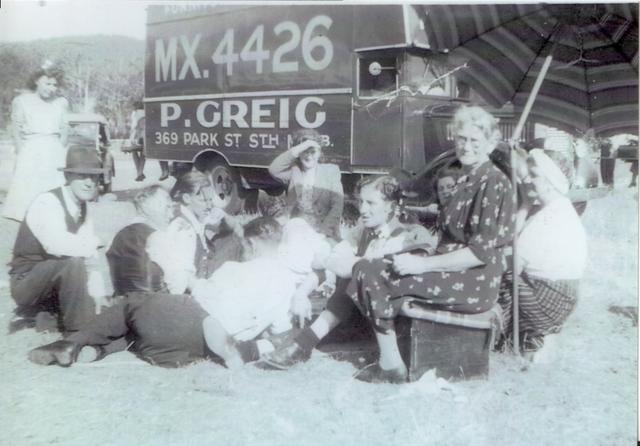 Jessop family picnic 1946