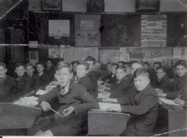 Len Jessop at school
