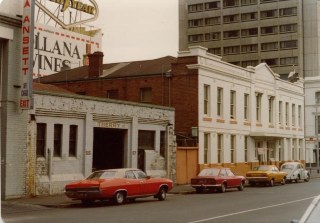 Therry Street between Elizabeth Street and Swanston Street