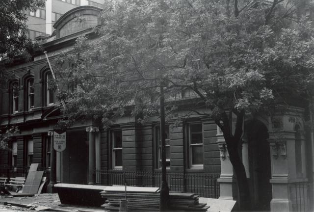 Bowen Street between Franklin Street and Latrobe Street