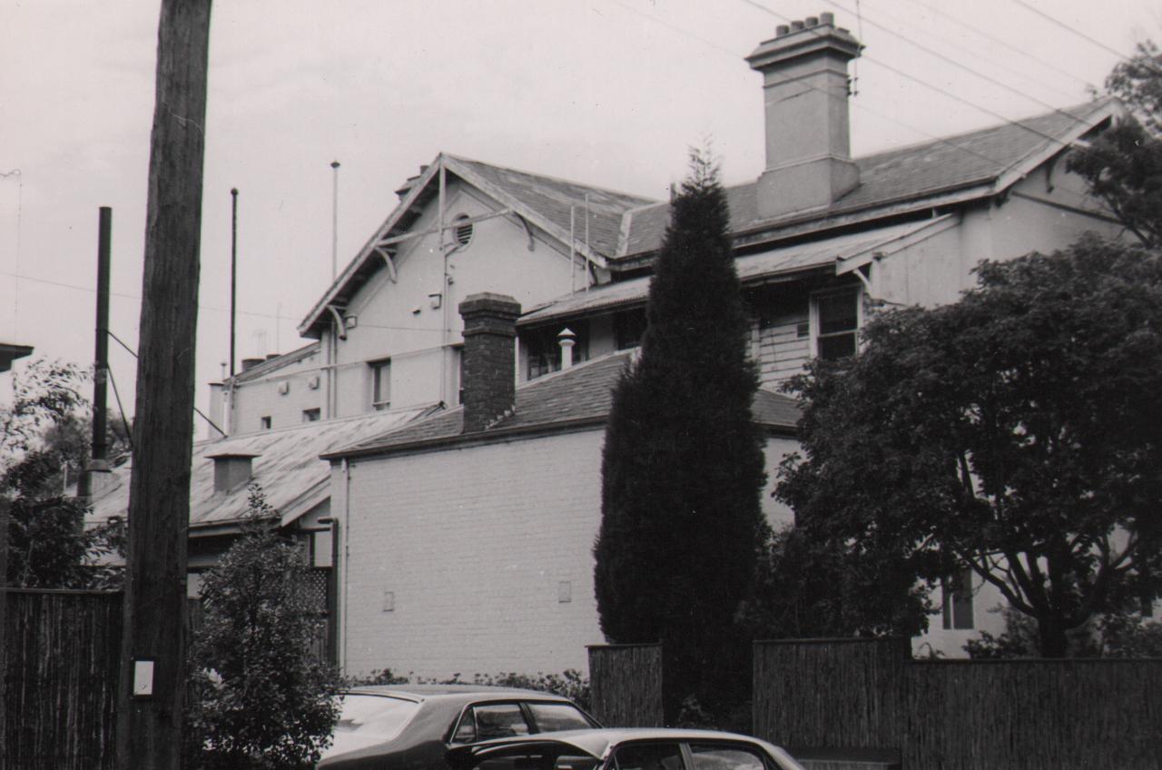 1 Berry Street, Childrens home and hospital, rear view