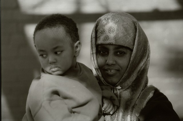 Tirig Ali and daughter
