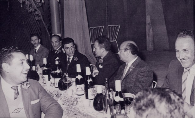 Augustin Vargas at a union dinner