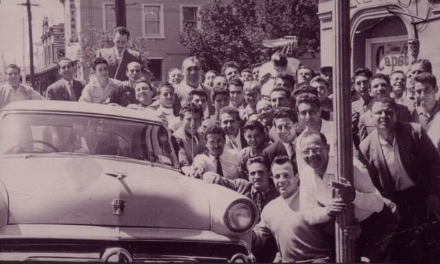 Wrestler Primo Carnera's visit