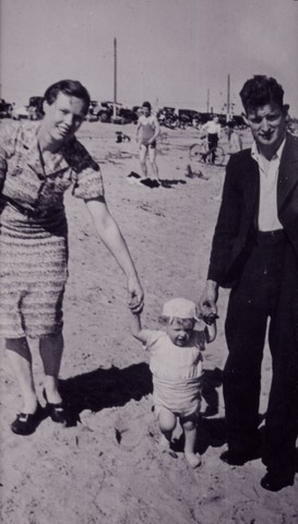 Eileen, Alfred and Mena Chandler