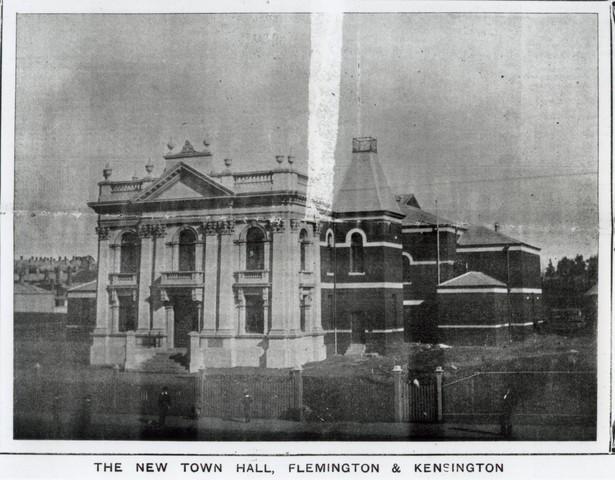 The New Town Hall, Flemington and Kensington