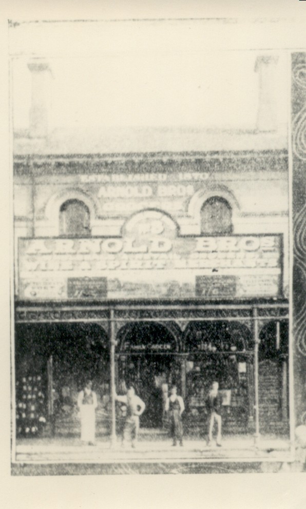 Arnold Brothers, Wholesale and Retail Grocers