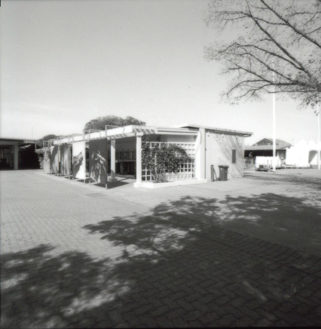 TAB building at Flemington Racecourse