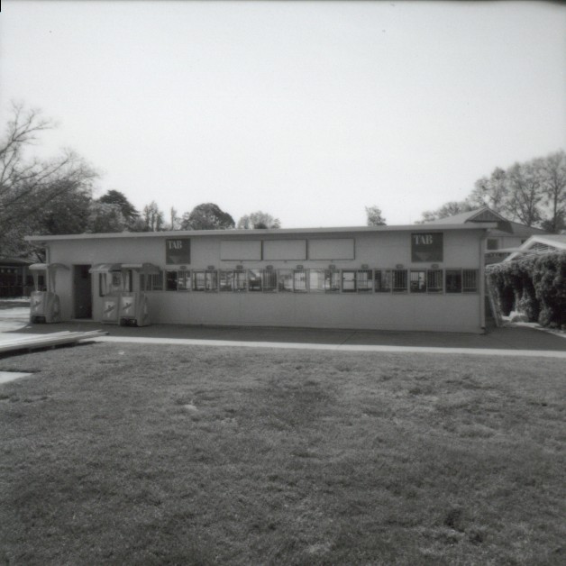 TAB building at Flemington Racecourse