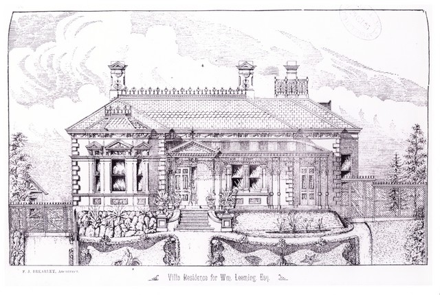 Villa residence for William Leeming Esquire