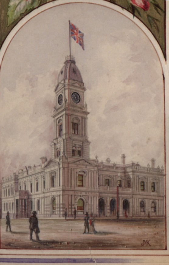 Illustrated address presented to Thomas Henderson