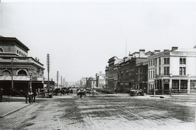 Flinders Street c1880