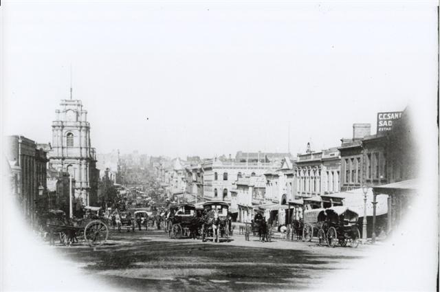 Bourke Street c1880