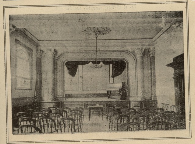 Lecture Hall, Mechanics' Institute