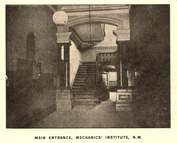 Main Entrance, Mechanics' Institute