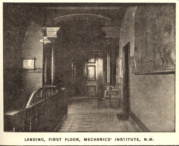 Landing, First Floor, Mecahnics' Institute