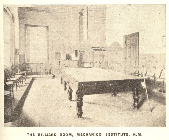 The Billiard Room, Mechanics' Institute North Melbourne