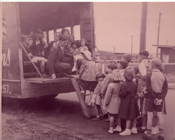 Children's outing at Camp Pell