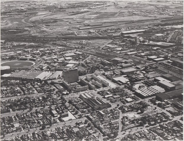 Aerial View of Arden Street oval
