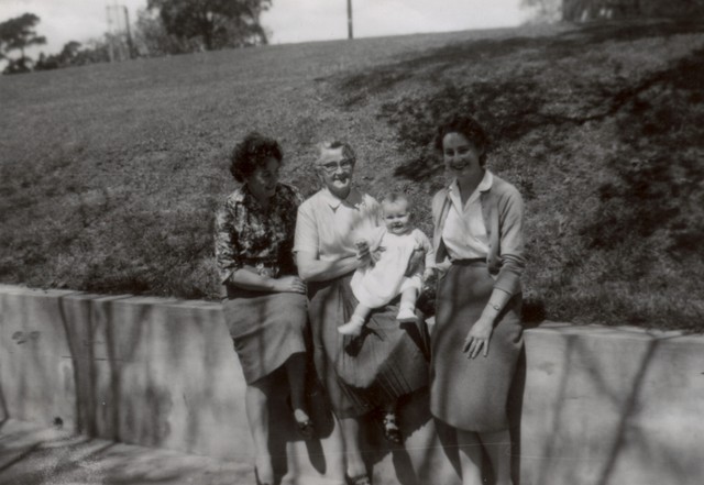 Four Generations Hamilton Family