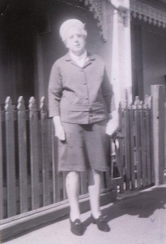 Mrs White in Elm Street