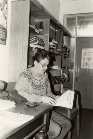 Cliff Smyth in office